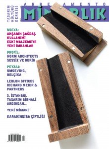 Arredamento Aralık Sayısında “Ahşap”