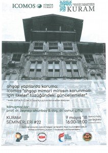 Ahşap mimari mirasın korunması için ilkeler